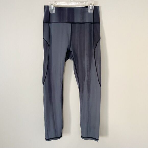 Lululemon Pants - Lululemon Size 6 Tie Dye In Movement Crop Leggings Everlux High Rise 22" Inseam